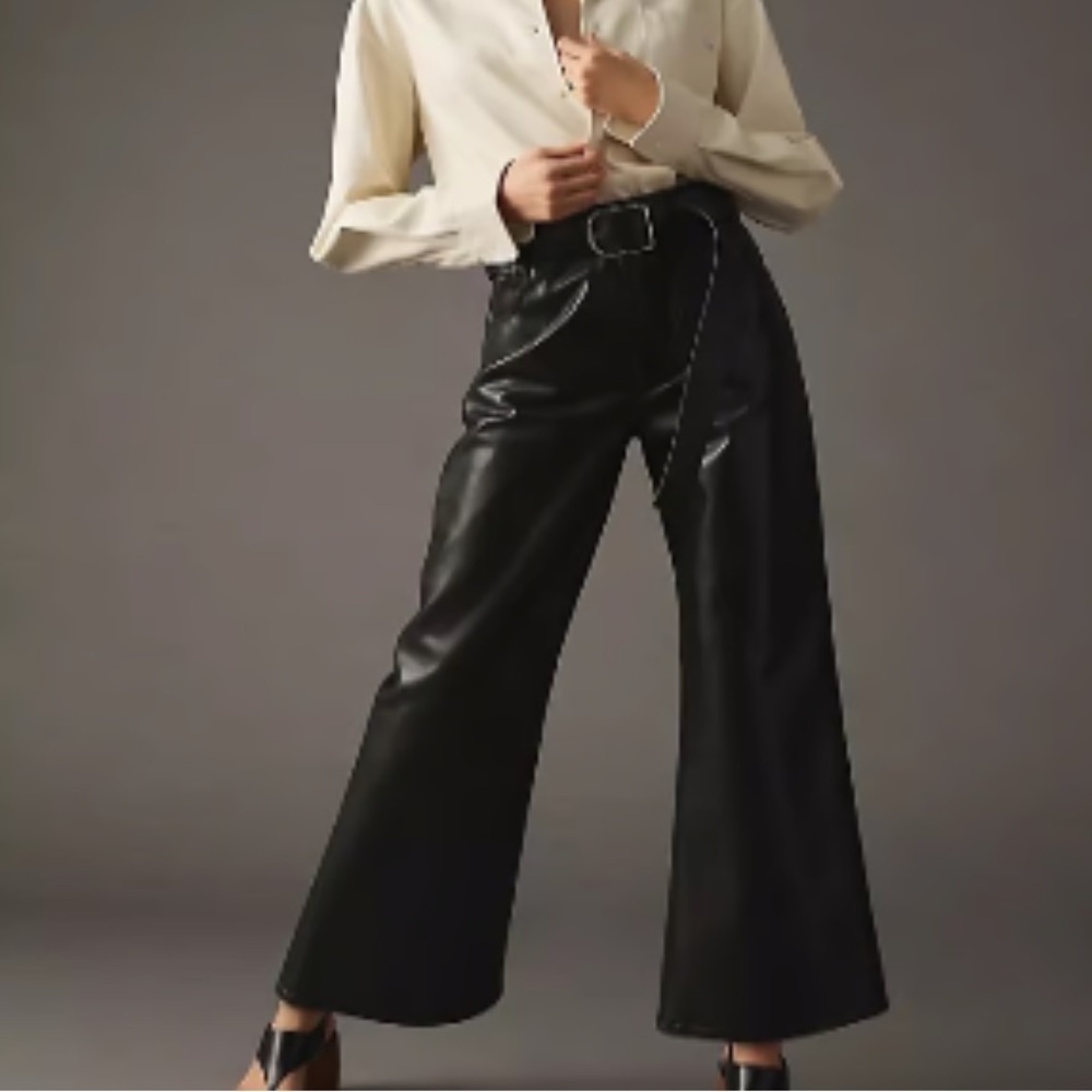 Citizens of Humanity Recycled Leather Gaucho Pants NWT